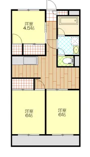 プレジデントハウス松浦【4階】の間取り