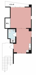 第1村嶋ビル【3階】の間取り