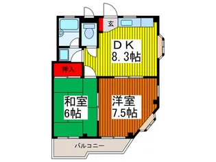 サカイビル【3階】の間取り