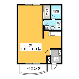 ドムス・ミネルヴァ【2階】の間取り