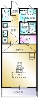 オーパスワン【2階】の間取り