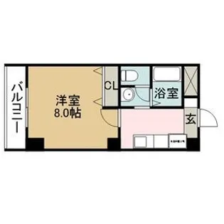 ルミエール・E【1階】の間取り