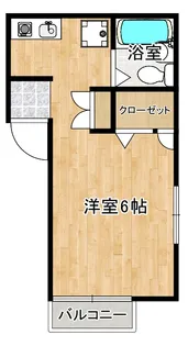 フジコーポ【1階】の間取り