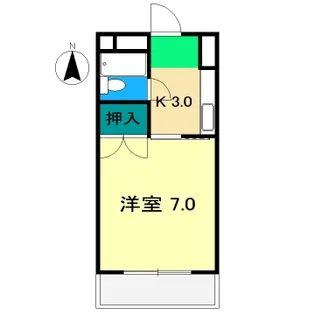 サンスポット【4階】の間取り