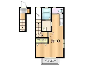 ぽらん【2階】の間取り