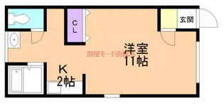 プロバンス【2階】の間取り