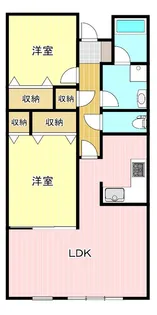 MSP住吉弐番館【2階】の間取り
