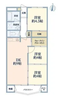 神奈川県横浜市神奈川区神大寺2【マンション】の間取り