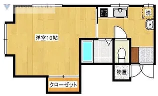 ウイングキャッスル【2階】の間取り