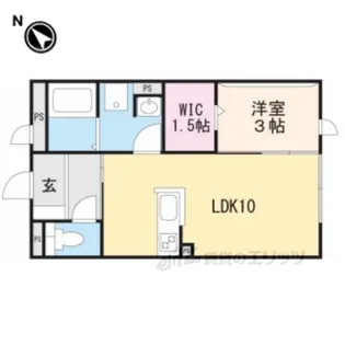 トランクラインエイト【2階】の間取り