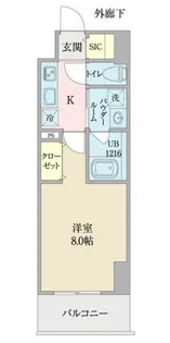 静岡県浜松市中央区砂山町【マンション】の間取り