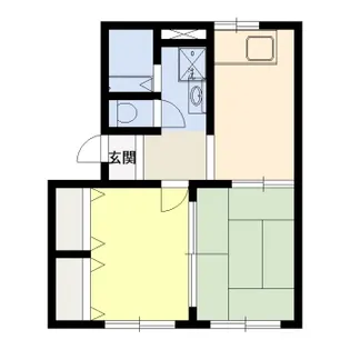 第6TGMソファーレB棟【1階】の間取り