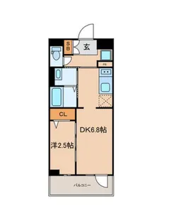 東京都大田区大森北6【マンション】の間取り