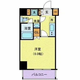 プレセダンヒルズ八王子【2階】の間取り