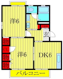 サンフラワー【1階】の間取り