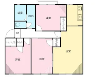 茨城県取手市井野2【アパート】の間取り