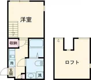 ハーモニーテラス南小岩II【1階】の間取り