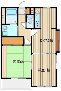 ハイクレスト【5階】の間取り