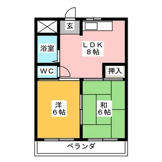 浅井第2ビル【3階】の間取り