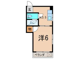 コ-ポ7000【2階】の間取り