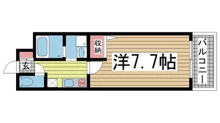 アサヒガーデン【2階】の間取り