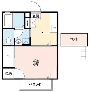 プリムローズ【2階】の間取り
