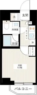 ラヴェニール横浜蒔田【7階】の間取り