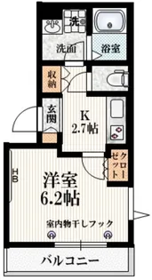 東京都中野区南台2【マンション】の間取り