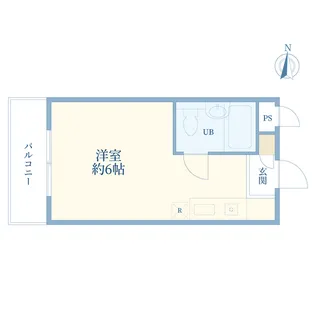 東京都大田区池上6【マンション】の間取り