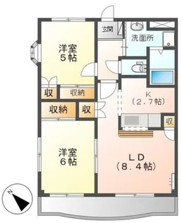 メゾン・グランディア【3階】の間取り