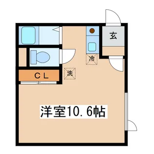コスモスマンション【2階】の間取り