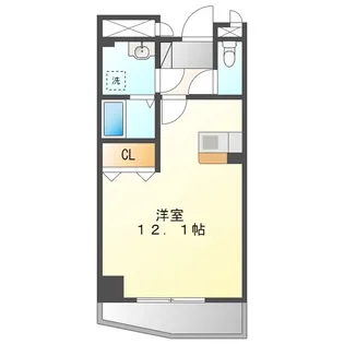 ミルフォード【4階】の間取り