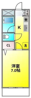 東京都小金井市東町4【マンション】の間取り