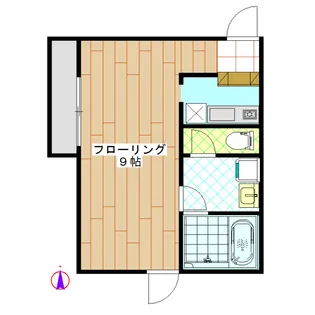 Yireju【3階】の間取り