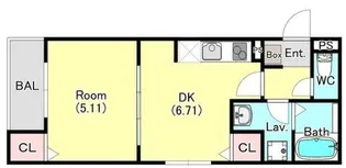 ジーメゾン東成瀬イースト【3階】の間取り
