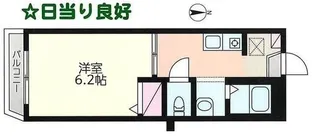 コンフォート新城【1階】の間取り