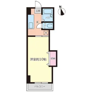 ミカドハイツ【3階】の間取り