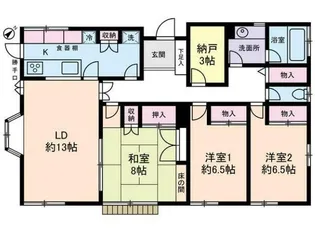 メルヴェーユ荻窪【1階】の間取り