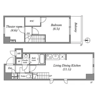 STANDZ京都駅西【5階】の間取り