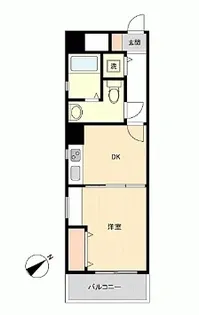 アイ・セレブ天神東【8階】の間取り