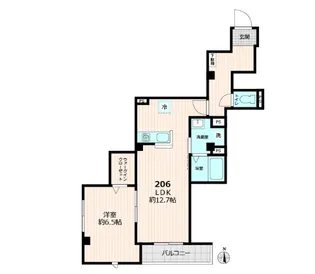 仮称)グレース【2階】の間取り