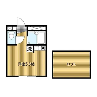 エターニティ鶴見【1階】の間取り