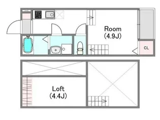 MODERN PALAZZO 東彼杵(モダンパラッツォ ヒガシソノギ)【1階】の間取り