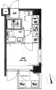 Colors Minowa【4階】の間取り