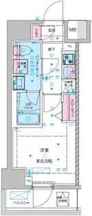 GENOVIA西川口III【1階】の間取り