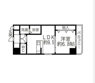 ホワイトライト【1階】の間取り