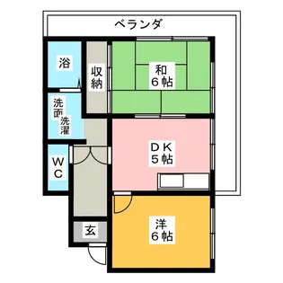 第2ハイネス本郷【2階】の間取り