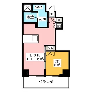 SK BUILDING-7【2階】の間取り