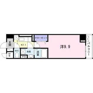 ボア ソルチ【8階】の間取り