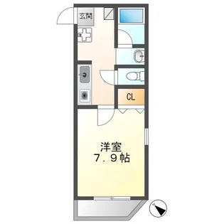 パークスティ八事【3階】の間取り